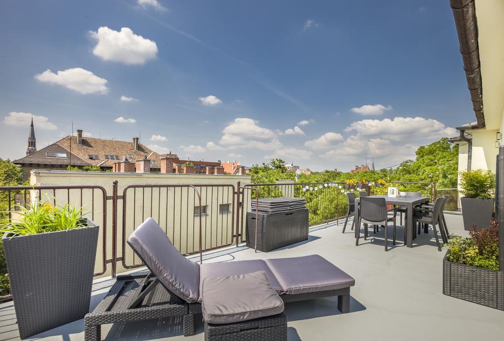 Terrace Apartments At City Park Budapešť Exteriér fotografie